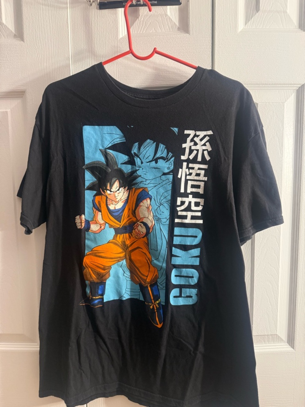 Goku Black Graphic Short Sleeve Tee - Black/Orange